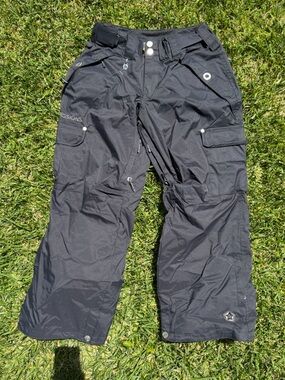 Sessions women’s XS Snowboard Pants Black RECCO Ski Snow Pants